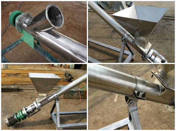 不銹鋼螺旋輸送機細(xì)節(jié)